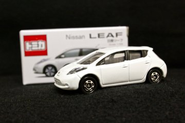 <p>The Nissan Oppama Plant tour ends with a nice cup of tea and a miniature model car souvenir to take home</p>