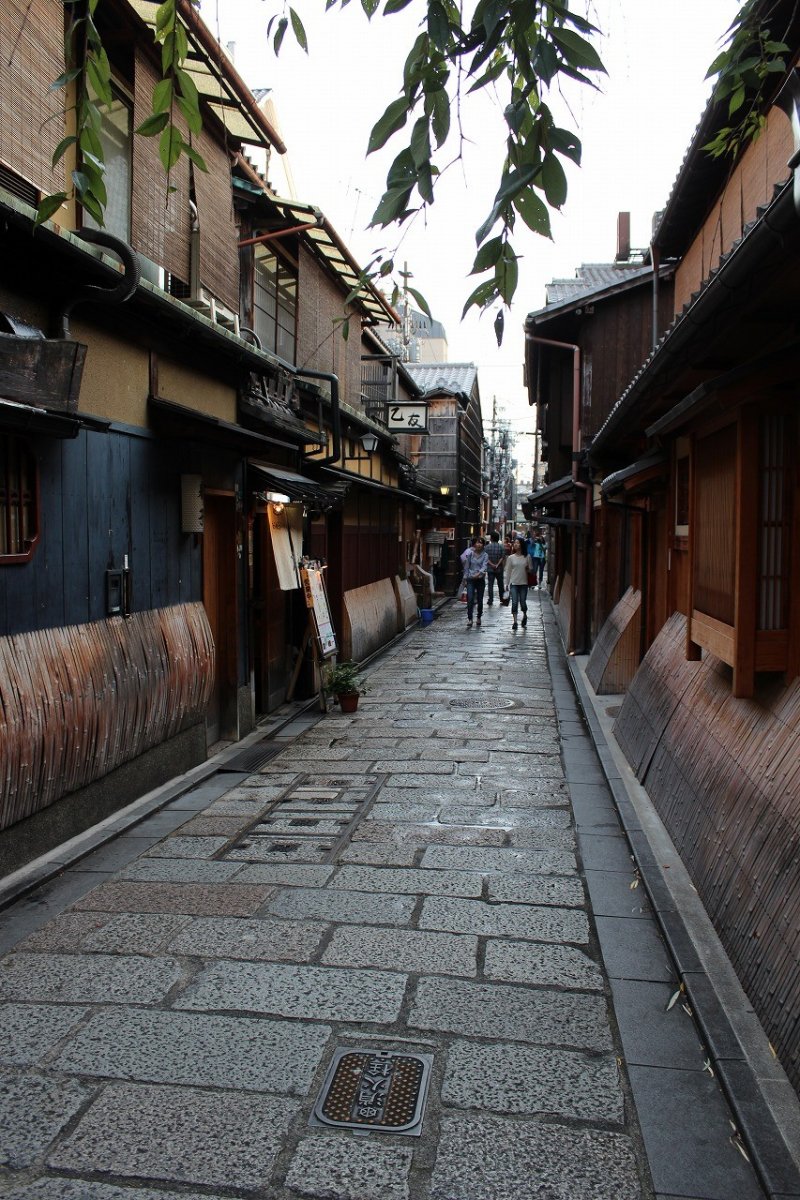 <p>A view of the side alley near&nbsp;Shirakawa Tatsumikyo</p>