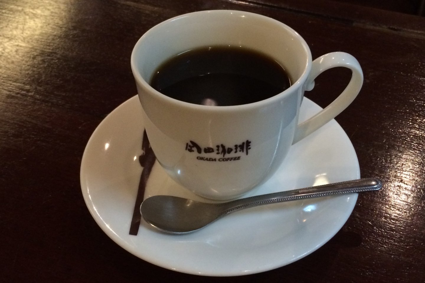 岡田珈琲のドリップコーヒー。