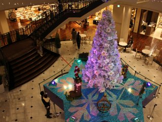 A fantastic Christmas tree in Tapio