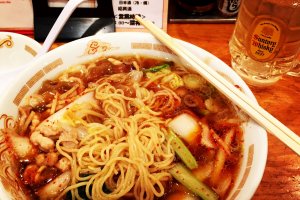 Ramen is another favorite that can be enjoyed for lunch or dinner. You can even order these from machines which is great for tourists that are not familiar with reading Japanese menus