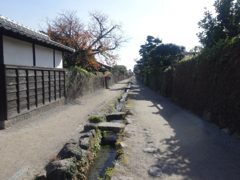 Самурайский район "тэппо-мати" в Симабаре