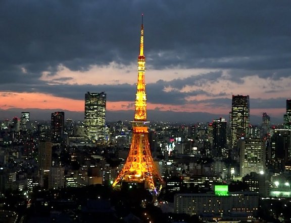 도쿄타워 감상하기 가장 좋은 스팟