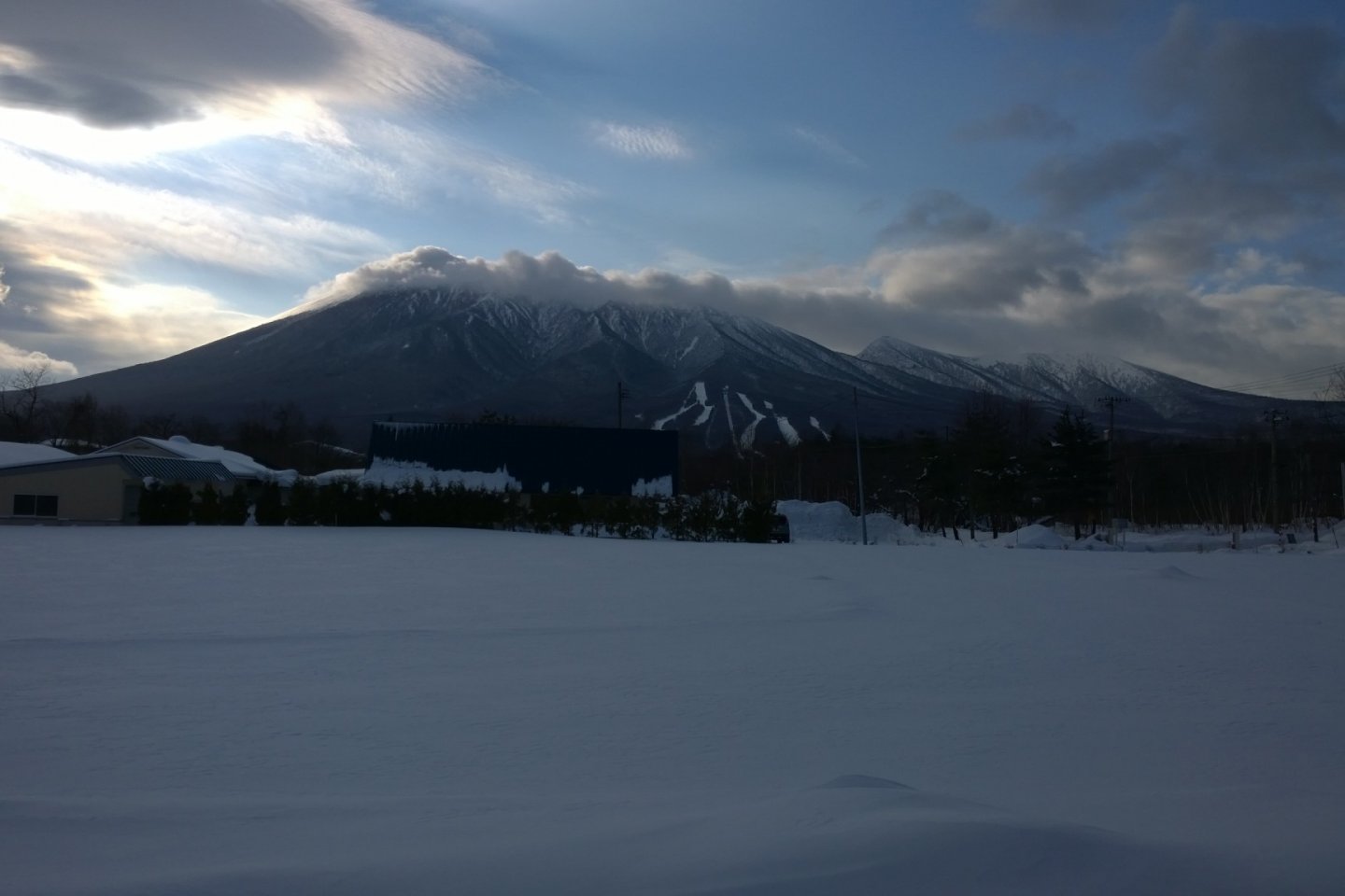 Mount Iwate from the north side
