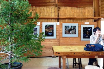 <p>Pizza Kajikarno Miyama plays host to a number of art exhibitions.</p>