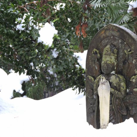 33 Kannon Statues at Snowy Taichoji