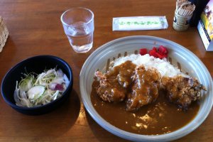 Curry and rice at Yuhinkan