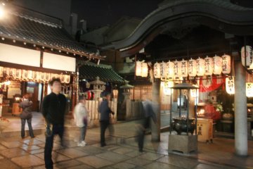 Hozenji Temple in Osaka
