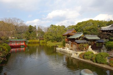 <p>The origin of&nbsp;Shinsen-en begins with this pond</p>