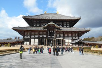 <p>Entrance of the Todaiji</p>