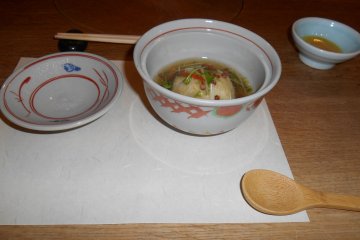 <p>Kaiseki dishes</p>
