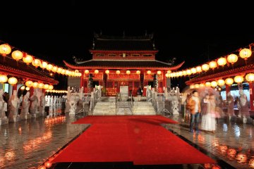 <p>Once you step inside this sacred space an exotic atmosphere envelops you</p>