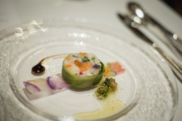 <p>Called a press&eacute; de colocase, this dish is as flavorful as it is colorful.</p>