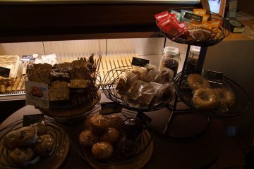 <p>A counter full of treats to look forward to</p>