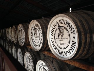 Barrels in the warehouse
