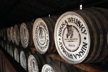 <p>Barrels in the warehouse</p>