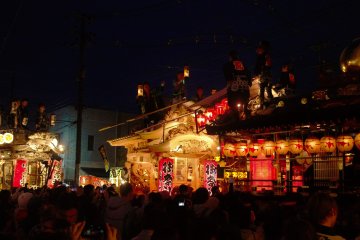 <p>Each Yatai is decorated uniquely, representing each of the original towns and villages that now make up Otwara City.</p>