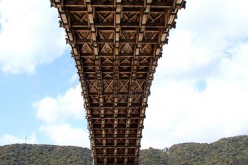 It's only once you stand beneath the bridge that you appreciate the sheer size of it