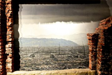 Complete devastation for as far as the eye can see:&nbsp;Hiroshima Peace Memorial Museum