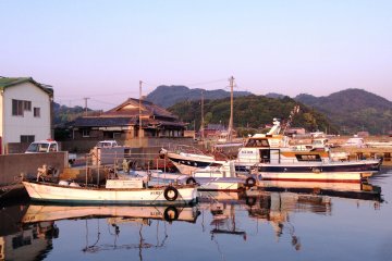 All is still in the fishing village of Ieura.