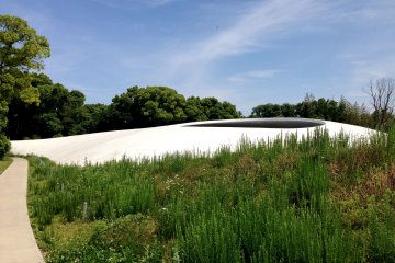 The elements of nature and life are deconstructed at the Teshima Museum, a short mini-bus or bicycle ride from the ferry terminal.