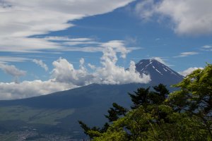 Gunung Fuji yang spektakuler