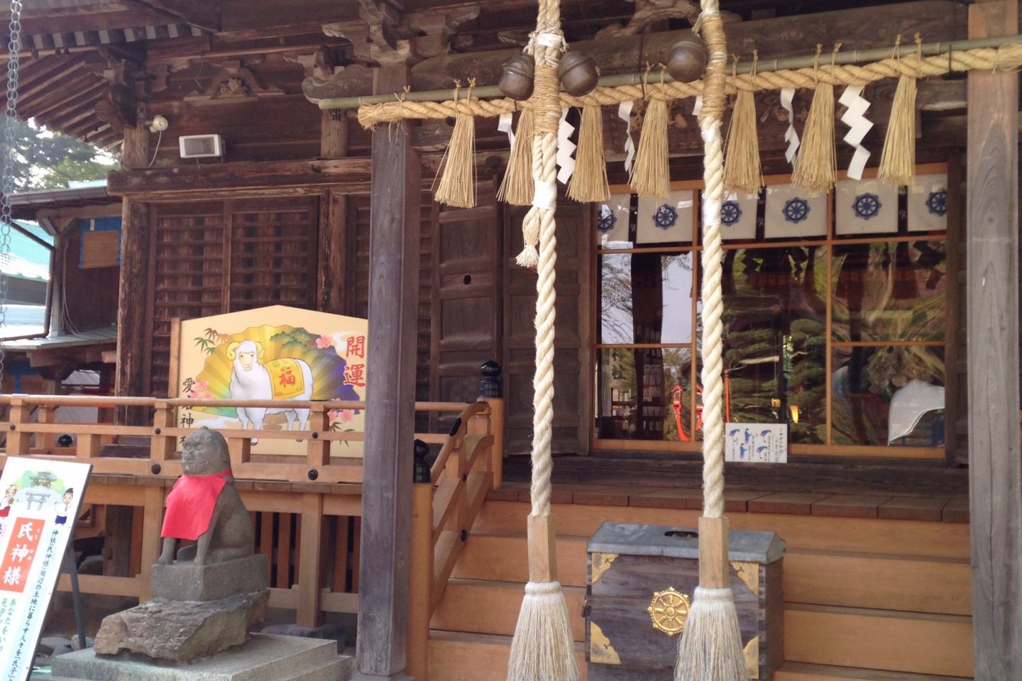 Kuil utama merupakan aset budaya berwujud kota Sendai