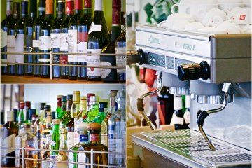 <p>Plenty of Italian espresso machines and interesting places to drink</p>