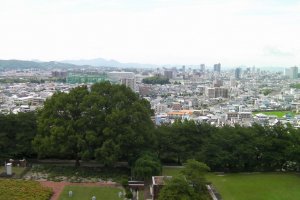 View of Okayama City