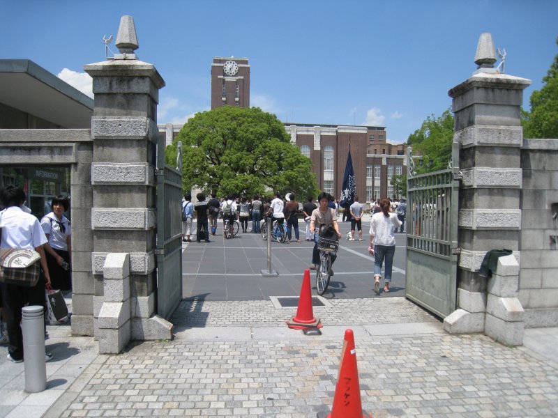 <p>Ворота в университет</p>