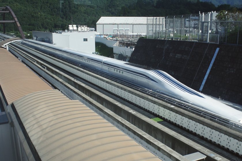 The MagLev can travel at up to 500kph