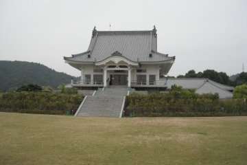 The temple at the top