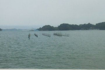 <p>A scene of Matsushima&nbsp;on a foggy day</p>