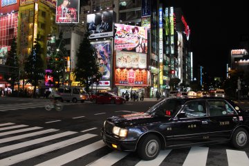 <p>Akihabara at night, so pulsating&nbsp;</p>