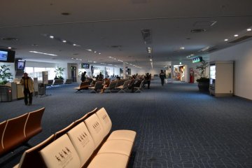 At Haneda Airport