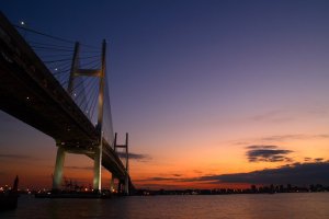 The Beautiful Yokohama Bay Bridge