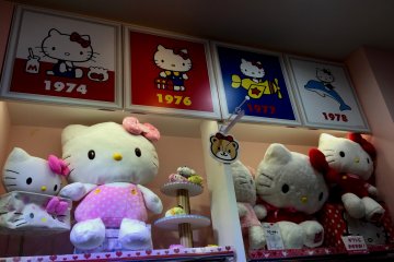 <p>Hello Kitty появилась на свет в 1974 году и уже отпраздновала 41 год</p>