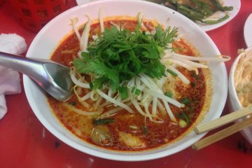 Thai sour/spicy ramen