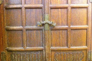 Traditional door detail