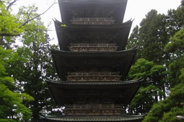 The famous pagoda