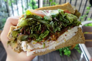 <p>The sandwiches at King George Sandwich Bar are nearly the size of one&#39;s head</p>
