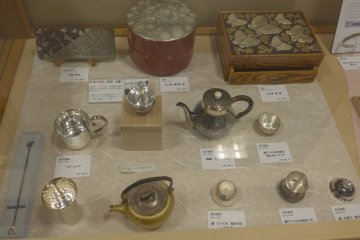 You can also see some good examples of handcrafted silverware.&nbsp;