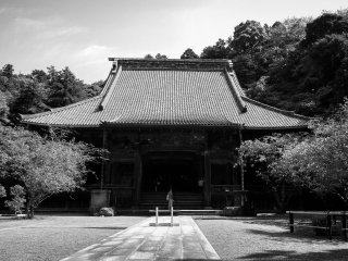 Soshi-dō, le b&acirc;timent du pr&ecirc;tre fondateur est le coeur du Myōhon-ji