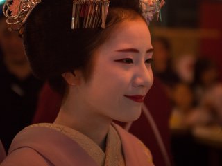 Maiko và geisha ở lễ hội Gion Matsuri