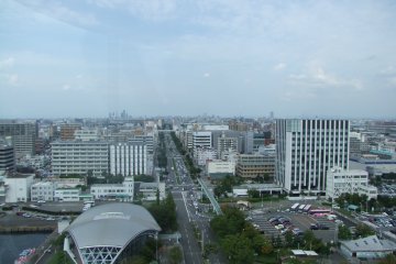 <p>Looking back towards central Nagoya</p>
