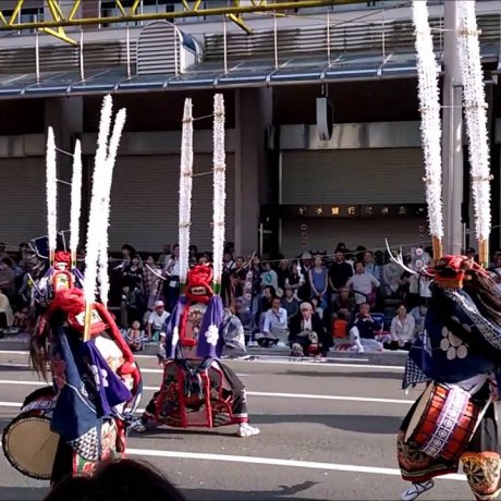 Танцоры-олени в Ханамаки 
