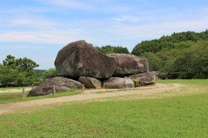 Egypt isn&#39;t the only country with the tombs of Kings, Japan has them too! This is the Ishibutai in Asuka