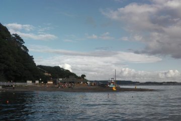 View of Monkey Island from the ferry