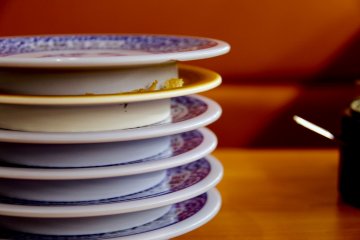 <p>Six plates and counting</p>