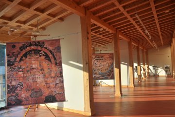 <p>The north hall gives further explanation about local Buddhist art&nbsp;</p>